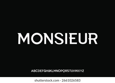 Display alphabet font vector design suitable for headline, poster, logo, magazine and many more