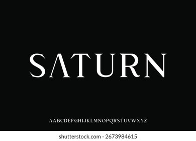 Display alphabet font vector design suitable for headline, poster, logo, magazine and many more