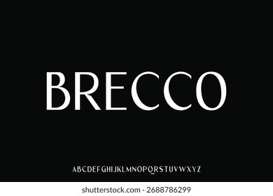 Display alphabet font vector design suitable for headline, poster, logo, magazine and many more
