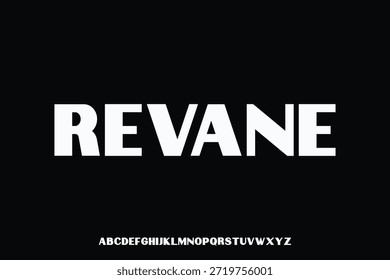Exibir alfabeto fonte vetor design adequado para título, cartaz, logotipo, revista e muitos mais