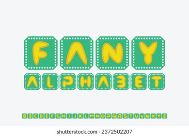 Display alphabet vector design suitable for headline, poster, cover and many more