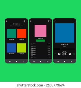 Display Application Charts For The Most Popular Songs. Spotify Template Background. Spotify. UI. UX. User Interface User Experience.