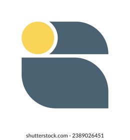 Display bauhaus vector font bold letter logo Z alphabet capital geometry Typeface abc element for social media, web design, poster, banner, greeting card