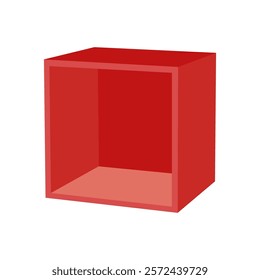Display Cubes, Exhibition Vector illustration Isolated