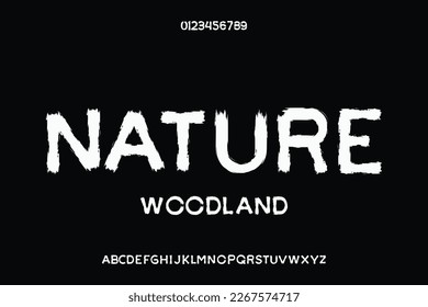 Display font vector design suitable for headlines, logos, posters, and many more