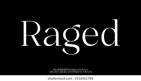Display font vector design suitable for logo, logotype, poster, headline and many more