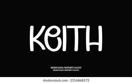 Display font vector design suitable for logo, logotype, poster, headline and many more