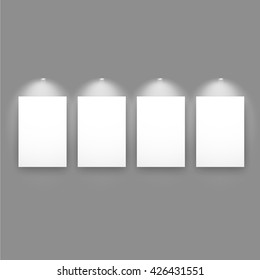 Display in gallery. Vector illustration.