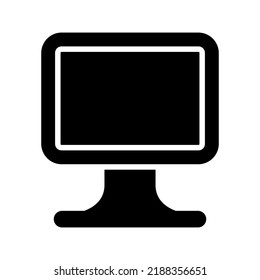 icono de visualización o logotipo símbolo de signo aislado ilustración vectorial - iconos vectoriales de estilo negro de alta calidad
