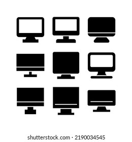 display icon or logo isolated sign symbol vector illustration - Collection of high quality black style vector icons

