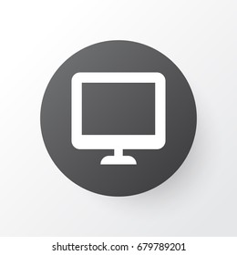 Display Icon Symbol. Premium Quality Isolated Screen Element In Trendy Style.