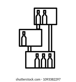 display icon, vector illustration