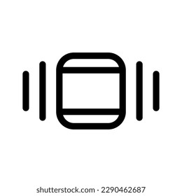 Display Icon Vector Symbol Design Illustration