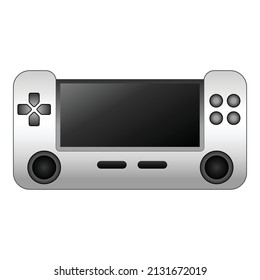 Display joystick icon cartoon vector. Game control. Gamer console