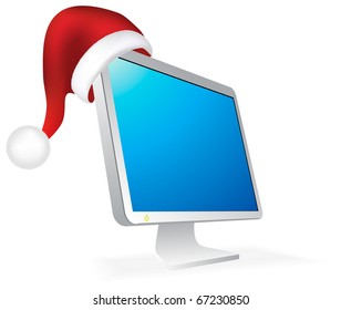 Display LCD Santa Hat