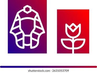 Exibir design de ícone de vetor de linha