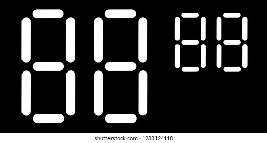 display for mark and print number price template vector