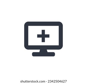 Display Medical Symbol. Vector Illustrator.