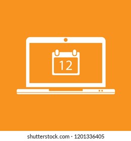 Display and Monitoring icon, stock vector illustration, EPS10.