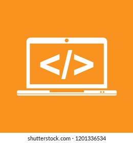 Display and Monitoring icon, stock vector illustration, EPS10.