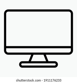 Display PC - Sign, Symbol, Vector, Line