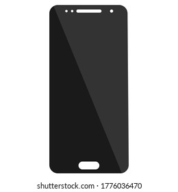 Display from the phone. Vector image, eps 10