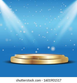 Display Podium Design Elegant Color