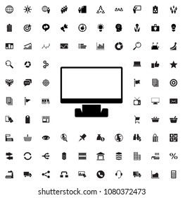 display pointer icon illustration isolated vector sign symbol