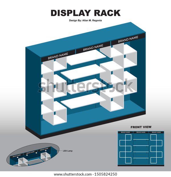 Display Rack for\
home and commercial\
purposes.