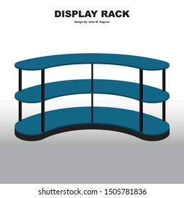 A display rack product designed for home and electronics display.