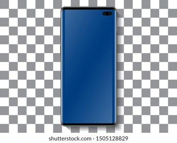 display realistic smartphone. vector illustration 