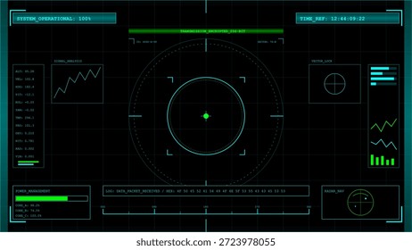 La pantalla muestra varias métricas del sistema, gráficos e indicadores de datos que se actualizan en tiempo real. Esto forma parte de una sesión de seguimiento centrada en el análisis de datos y el seguimiento del rendimiento.