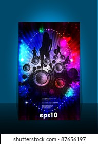 A display with stand banner template design. Vector illustration