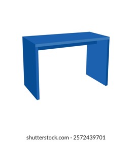 Display Table, Exhibition Vector illustration Isolated
