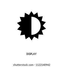 Display vector icon