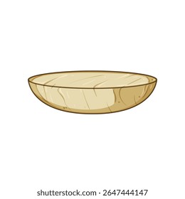 display wood platform cartoon. presentation collection, interface creativity, innovation art display wood platform sign. isolated symbol vector illustration