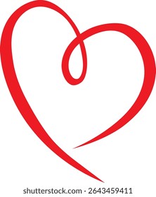displays a collection of heart-shaped designs, arranged in a grid-like pattern. The hearts vary in style, ranging from solid red to outlined, and some include decorative elements like arrows