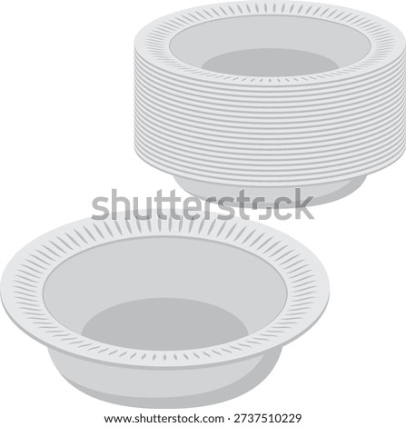 disposable bowl, disposable Curry Bowl.