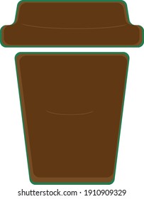 disposable coffee cup cartoon food 