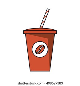 Disposable coffee cup design