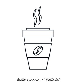 Disposable coffee cup design