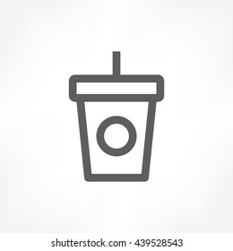 disposable coffee cup icon