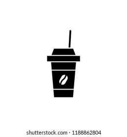 Disposable coffee cup icon vector. - Powered by Shutterstock - Get 15% off with code: PIKWIZARD15
