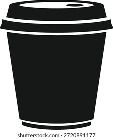 Taza de café disponible aislada en el fondo blanco, Vector
