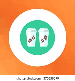 Disposable coffee cups