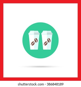 Disposable coffee cups