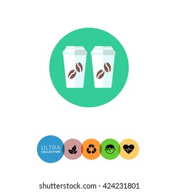 Disposable coffee cups
