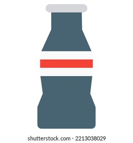 Frasco desechable de refresco.