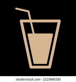disposable cup vector icon sign symbol. isolated graphic illustration