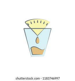 Disposable filter bags for coffee colored icon. Element of colored coffee icon for mobile concept and web apps. Color Disposable filter bags for coffee icon can be used for web